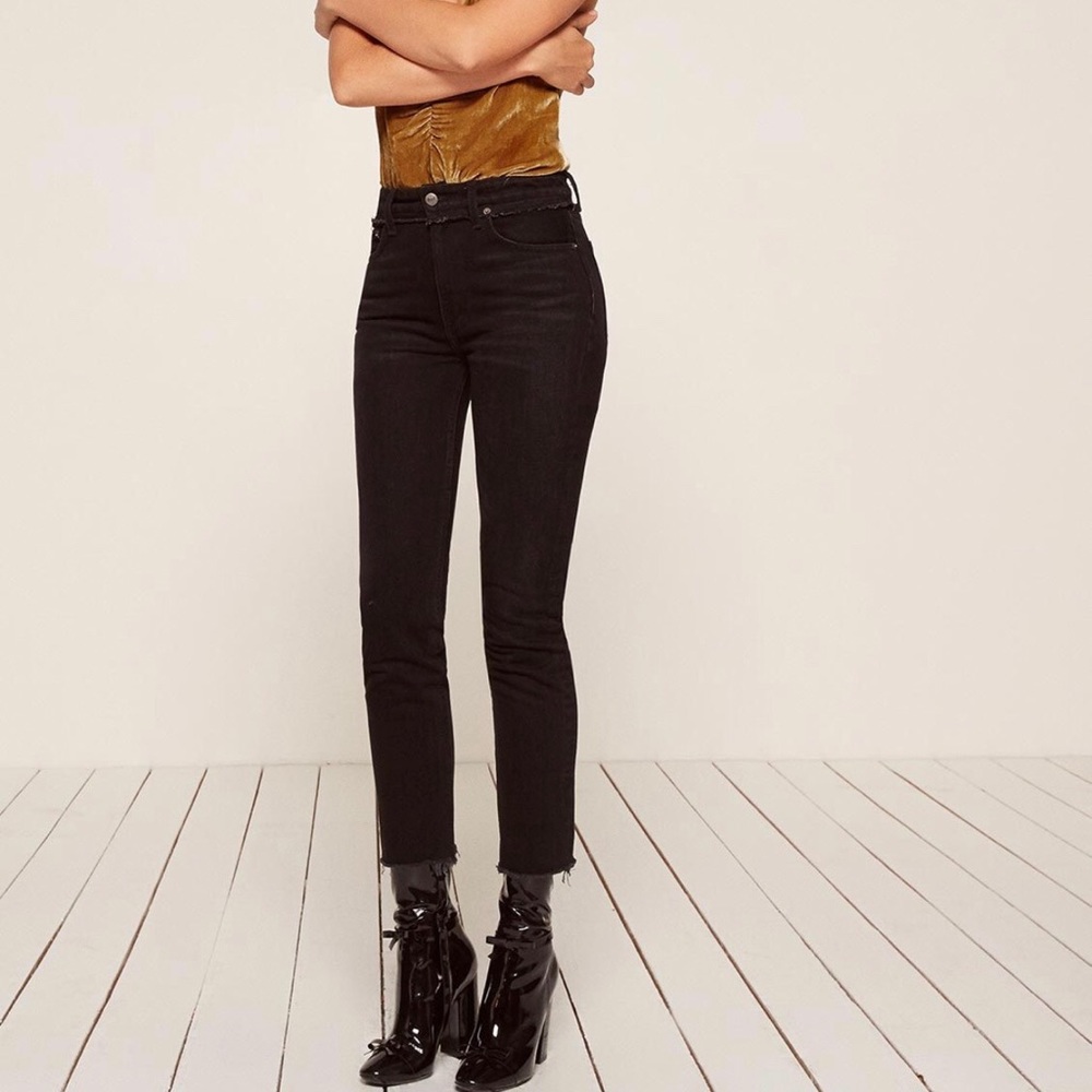 Reformation Julia High Rise Cigarette - Euphrates